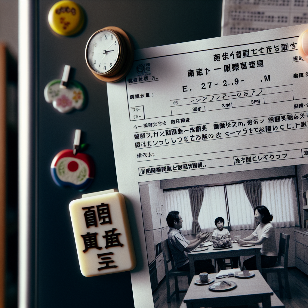 学校からのお知らせプリント