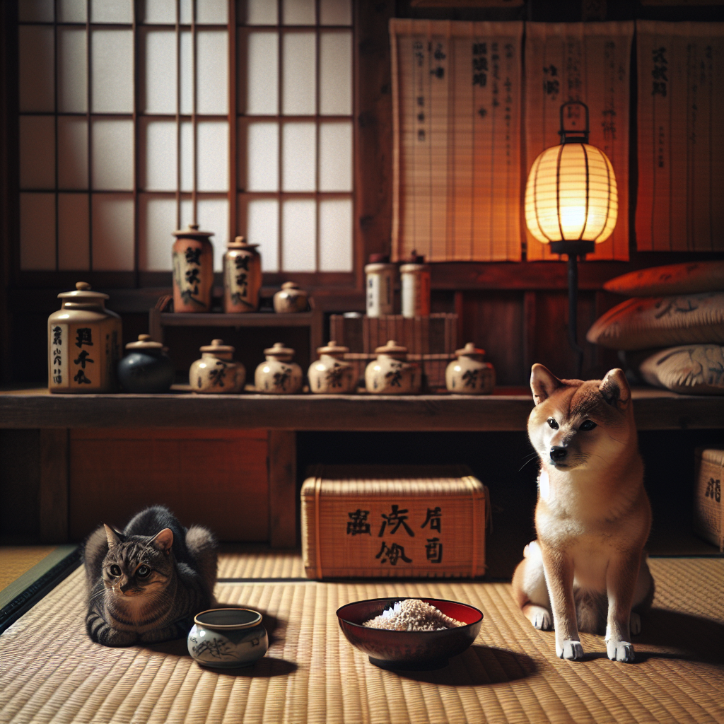 ペットの食事と薬管理