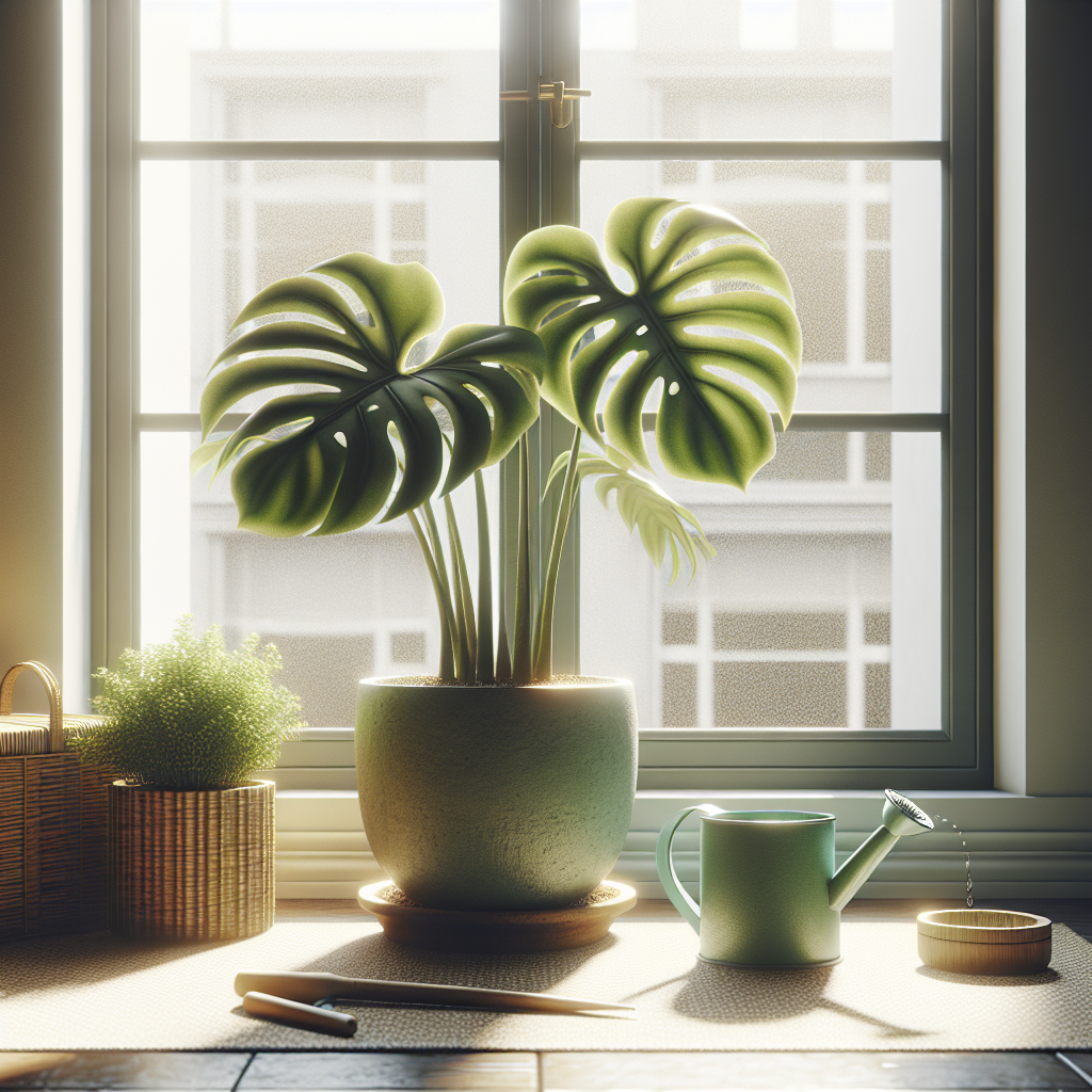 植物の水やりと管理